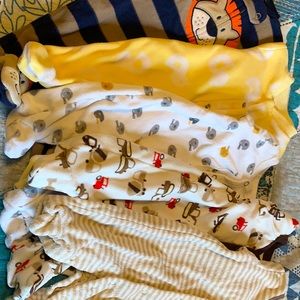 Newborn fleece sleepers